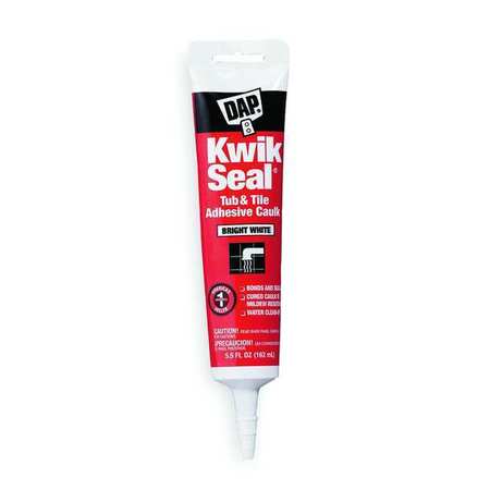 Adhesive Caulk,5.5 oz,Almond, Mfr#: 18013